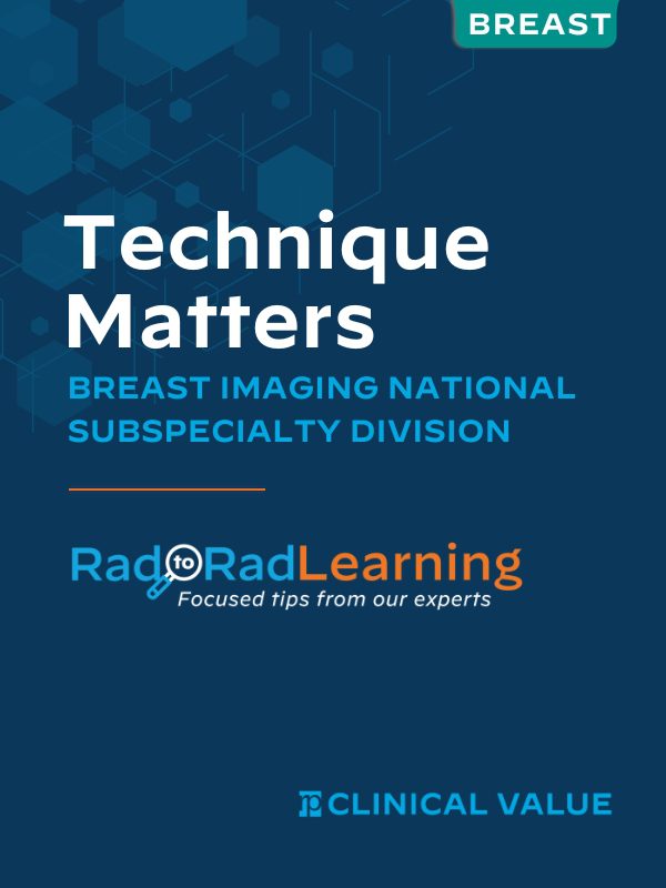 Cover page featuring the title HIDA: Nonexcreting Liver with NMMI National Subspecialty Division and Rad to Rad Learning logos, highlighting clinical value. The blue background features geometric hexagon patterns for a modern look.