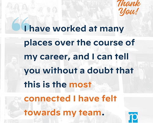 teammate appreciation quote I have worked at many places over the course of my career, and I can tell you without a doubt that this is the most connected I have felt towards my team.